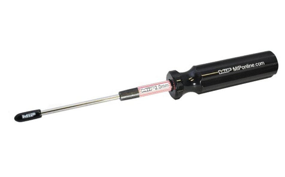 MIP 9040B 2.0mm Black Handle Ball End Hex Driver Wrench