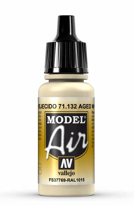 Vallejo 71.132 Aged White Model Air 17ml Bottle