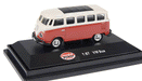 Model Power 19160 HO Scale Volkswagen T1 Samba Bus - Red and White