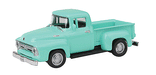 Model Power 19242 HO Scale 1956 Ford F-100 Pickup Truck - Aqua Blue