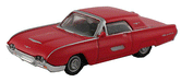 Model Power 19248 HO Scale 1963 Ford Thunderbird - Red