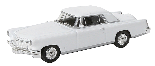 Model Power 19480 HO Scale 1956 Lincoln Continental Mark II Coupe - White