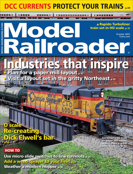 Model Railroader Magazine October 2023