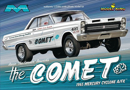Moebius Models 1223 1/25 Arnie The Farmer Beswick’s 1965 Mercury Cyclone Skill Level 3 Model Kit