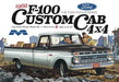 Moebius Models 1236 1/25 1966 Ford F-100 Custom Cab 4×4 Pick-up Truck Skill Level 3 Model Kit