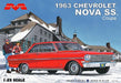 Moebius Models 2319 1/25 1963 Chevrolet Nova SS Coupe Skill Level 3 Model Kit