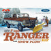 Moebius Models 2568 1/25 1972 Ford F-250 4×4 Pick-up Truck with Snow Plow Skill Level 3 Model Kit