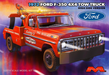 Moebius Models 2598 1/25 1972 Ford F-350 Wrecker 4×4 High Side Truck Skill Level 3 Model Kit
