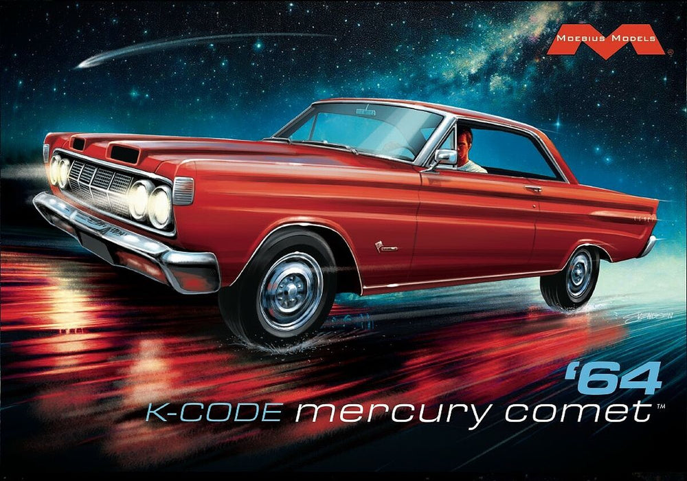 Moebius Models 2750 1/25 1964 K-Code Mercury Comet Skill Level 3 Model Kit