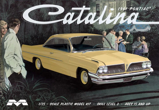 Moebius Models 285 1/25 1961 Pontiac Catalina Skill Level 3 Model Kit