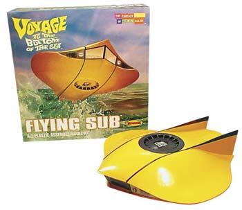 Moebius Models 817 1/32 Voyage To The Bottom Of The Sea Flying Sub Skill Level 3 Model Kit