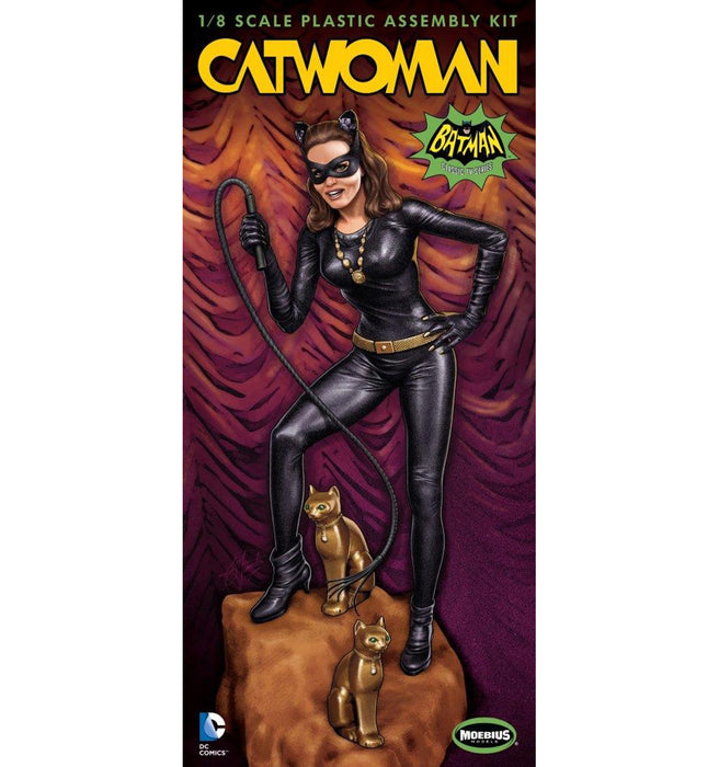 Moebius Models 952 1/8 1966 Catwoman Figure Model Kit
