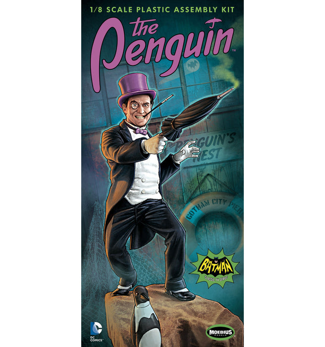 Moebius Models 953 1/8 1966 Penguin Figure Model Kit