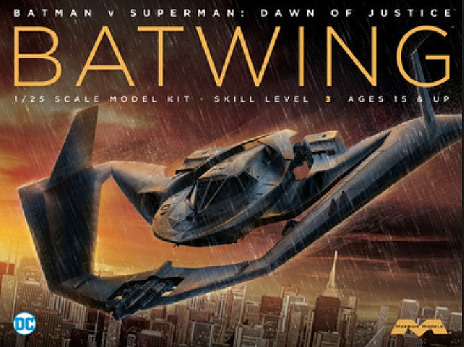 Moebius Models 969 1/25 Batman V Superman Batwing Skill Level 3 Model Kit