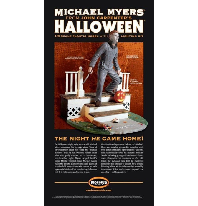 Moebius Models 970 1/8 Halloween Michael Myers Figure Model Kit