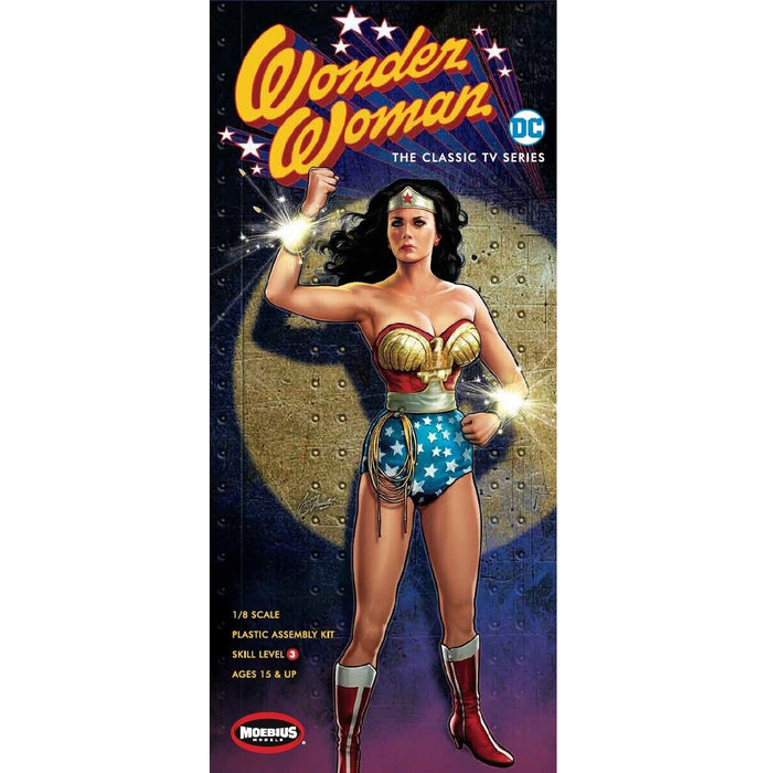 Moebius Models 973 1/8 Wonder Woman The Classic TV Series Model Kit