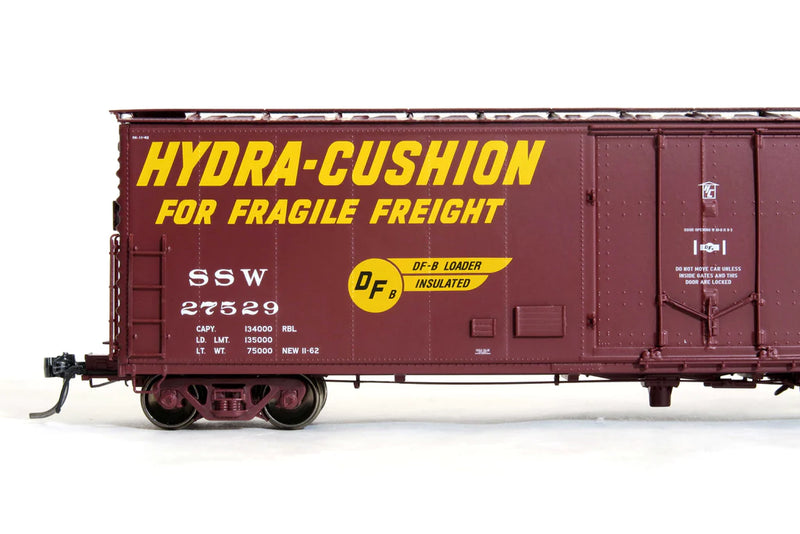 Moloco Trains 51050-05 HO Scale 50' RBL Boxcar Cotton Belt SSW 27544