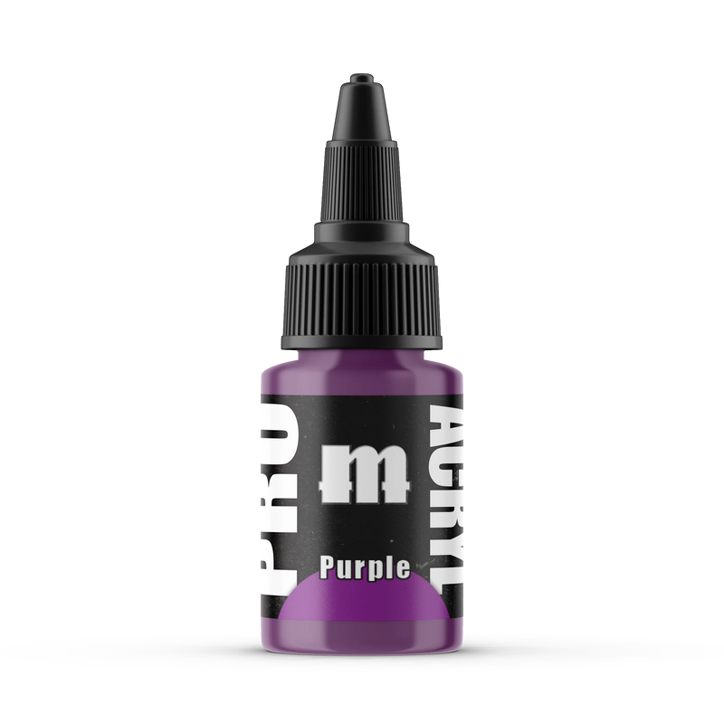 Monument Hobbies 10 Pro Acryl: Purple Acrylic Paint 22ml Bottle