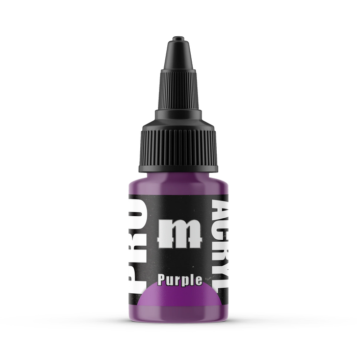 Monument Hobbies 10 Pro Acryl: Purple Acrylic Paint 22ml Bottle