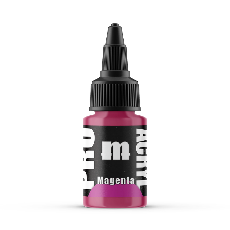 Monument Hobbies 11 Pro Acryl: Magenta Acrylic Paint 22ml Bottle