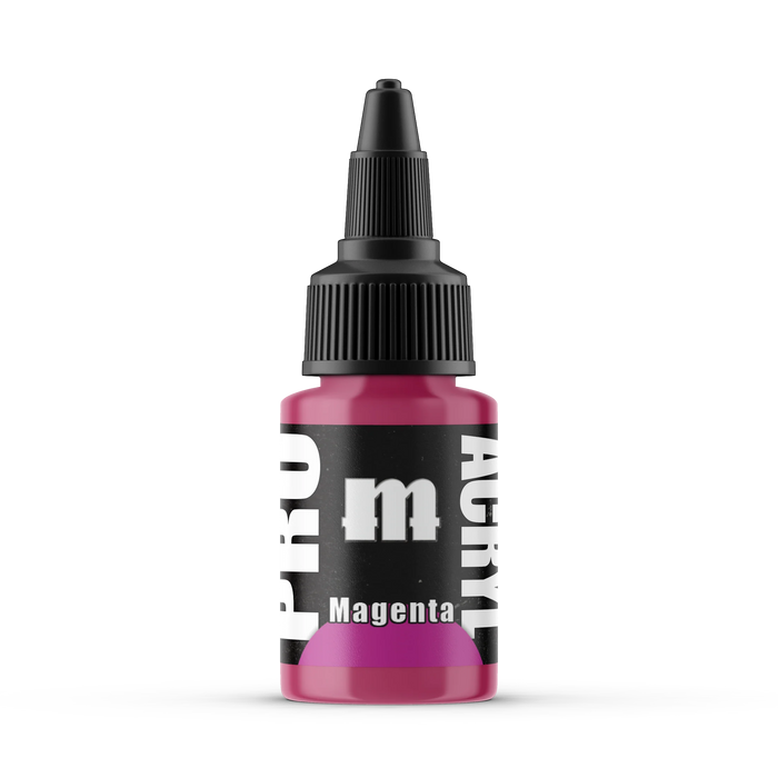 Monument Hobbies 11 Pro Acryl: Magenta Acrylic Paint 22ml Bottle