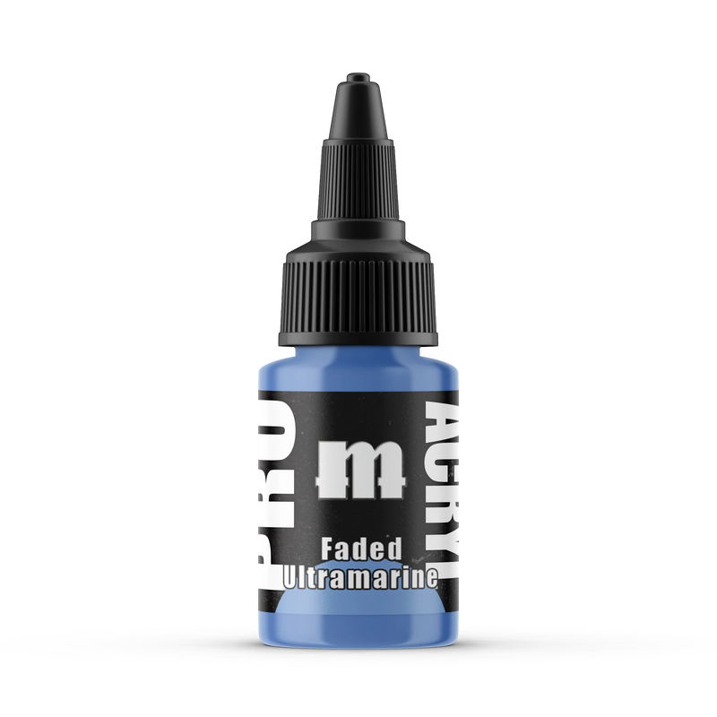 Monument Hobbies 13 Pro Acryl: Faded Ultramarine Acrylic Paint 22ml Bottle
