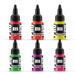 Monument Hobbies 20037 Pro Acryl: SET-F01 Fluorescents Acrylic Paint Set (6 Colors) 22ml Bottles