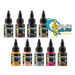 Monument Hobbies 34526 Pro Acryl AMP Colors: SET#1 Cosmic Acrylic Paint Set (9 Colors) 22ml Bottle