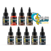 Monument Hobbies 34964 Pro Acryl AMP Colors: SET#2 Cosmic Acrylic Paint Set (9 Colors) 22ml Bottle