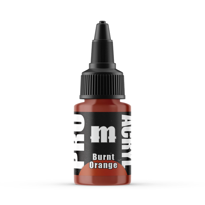 Monument Hobbies 37 Pro Acryl: Burnt Orange Acrylic Paint 22ml Bottle