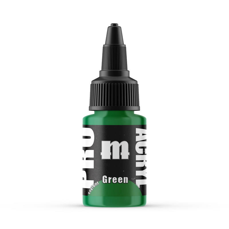 Monument Hobbies 4 Pro Acryl: Green Acrylic Paint 22ml Bottle