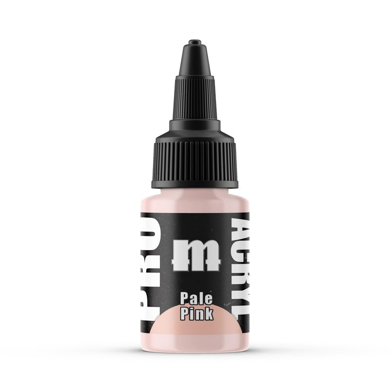 Monument Hobbies 43 Pro Acryl: Pale Pink Acrylic Paint 22ml Bottle