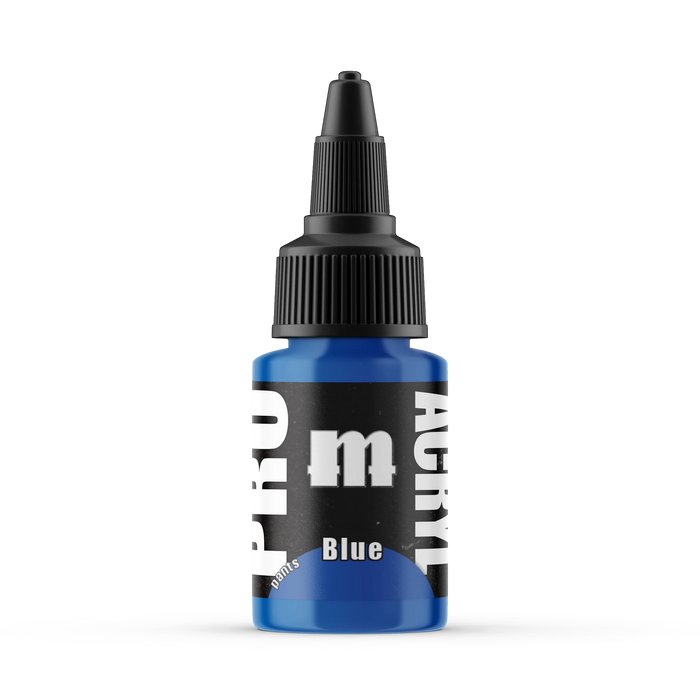 Monument Hobbies 5 Pro Acryl: Blue Acrylic Paint 22ml Bottle