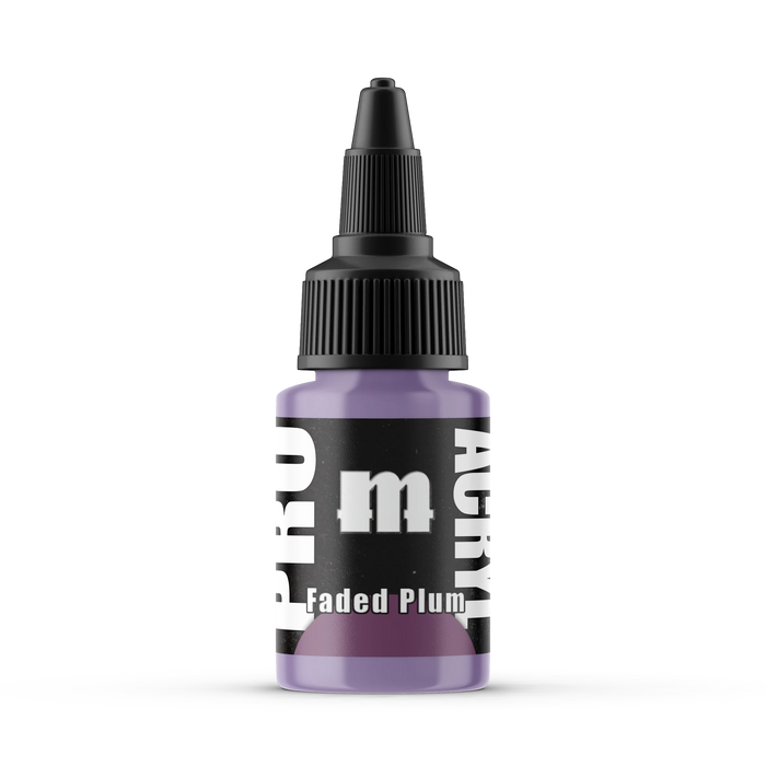 Monument Hobbies 63 Pro Acryl: Faded Plum Acrylic Paint 22ml Bottle