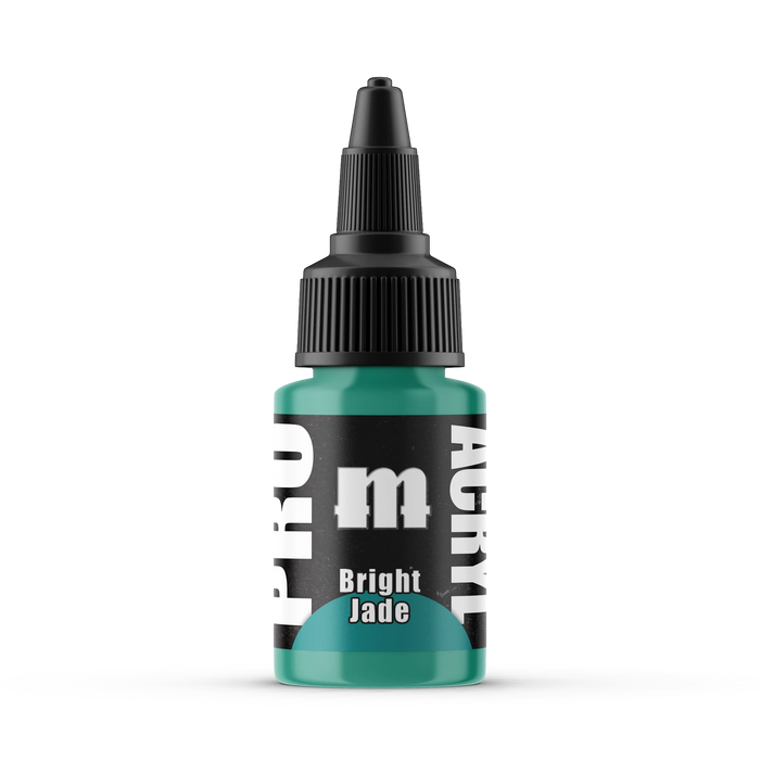 Monument Hobbies 67 Pro Acryl: Bright Jade Acrylic Paint 22ml Bottle