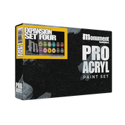 Monument Hobbies 6904 Pro Acryl: SET#4 Expansion Acrylic Paint Set (12 Colors) 22ml Bottles