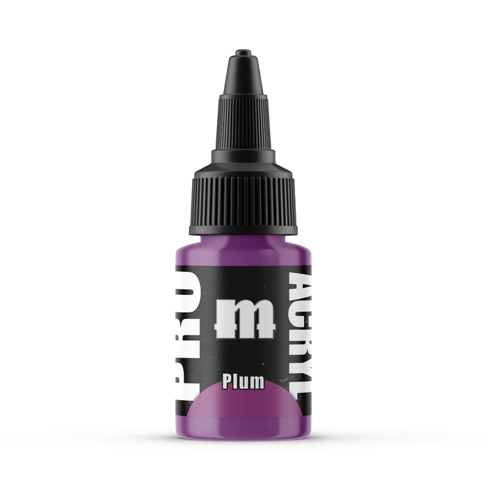 Monument Hobbies 70 Pro Acryl: Plum Acrylic Paint 22ml Bottle