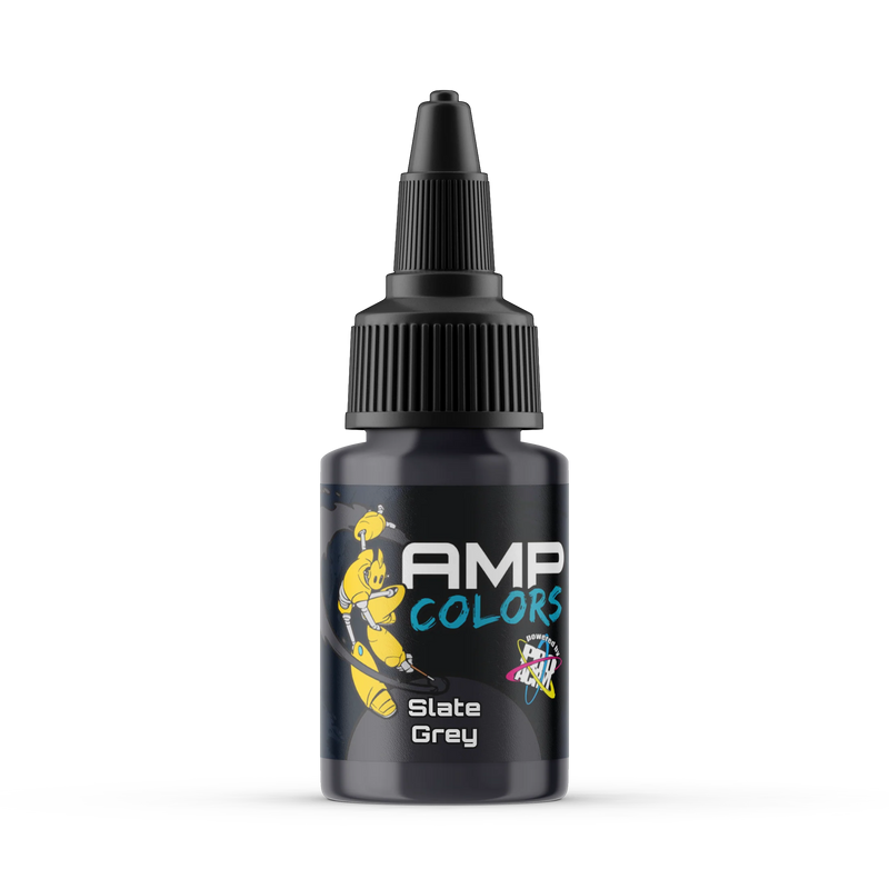 Monument Hobbies AMP13 Pro Acryl AMP Colors: Slate Grey Acrylic Paint 22ml Bottle