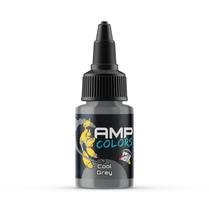 Monument Hobbies AMP2 Pro Acryl AMP Colors: Cool Grey Acrylic Paint 22ml Bottle