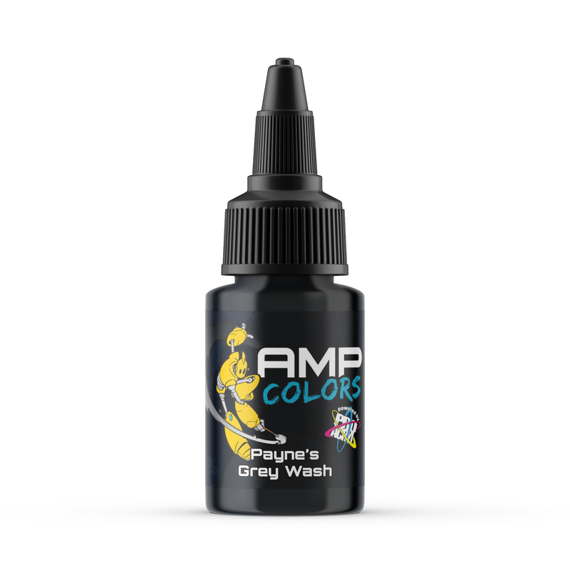 Monument Hobbies AMP24 Pro Acryl AMP Colors: Payne's Grey Wash Acrylic Paint 22ml Bottle