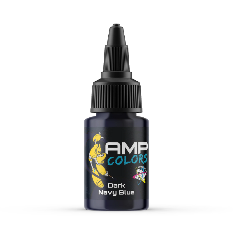 Monument Hobbies AMP5 Pro Acryl AMP Colors: Dark Navy Blue Acrylic Paint 22ml Bottle