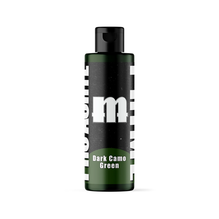 Monument Hobbies P7 Pro Acryl: Dark Camo Green Primer 120ml Bottle