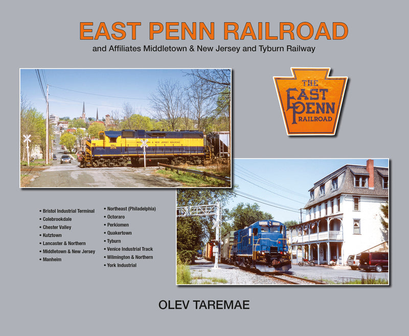 Morning Sun Books 8207 East Penn Railroad Color Portfolio by Olev Taremae