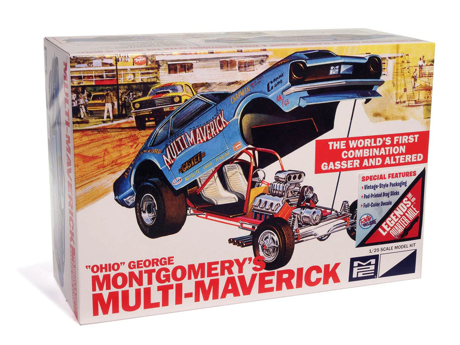 MPC 1005 1/25 Multi Maverick Funny Car Level 2 Model Kit