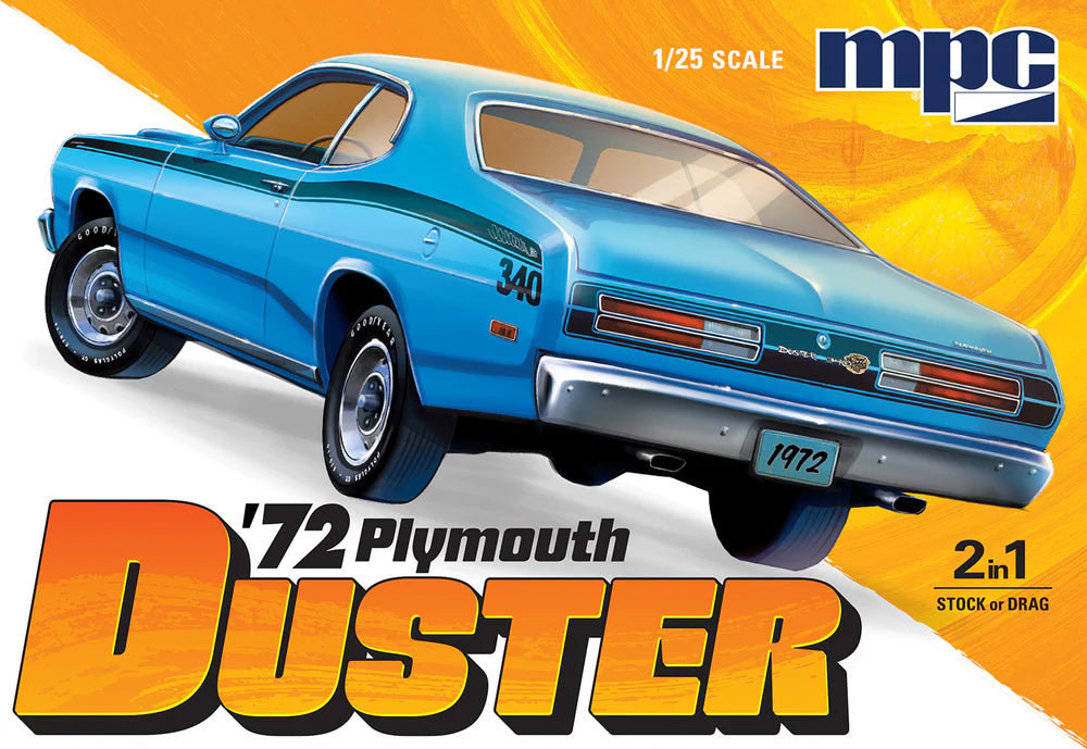 MPC 1006 1/25 1972 Plymouth Duster 2in1 Level 2 Model Kit