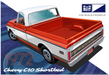 MPC 1042 1/25 1972 Chevy C-10 Pickup Shortbed Snap-it Skill Level 2 Model Kit