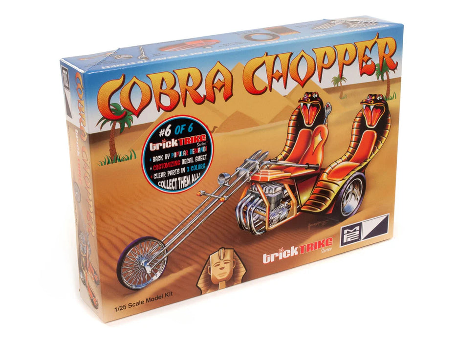 MPC 896 1/25 Cobra Chopper Skill Level 2 Model Kit