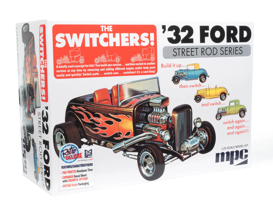 MPC 992 1/25 932 Ford Switchers Roadster/Coupe Skill Level 2 Model Kit