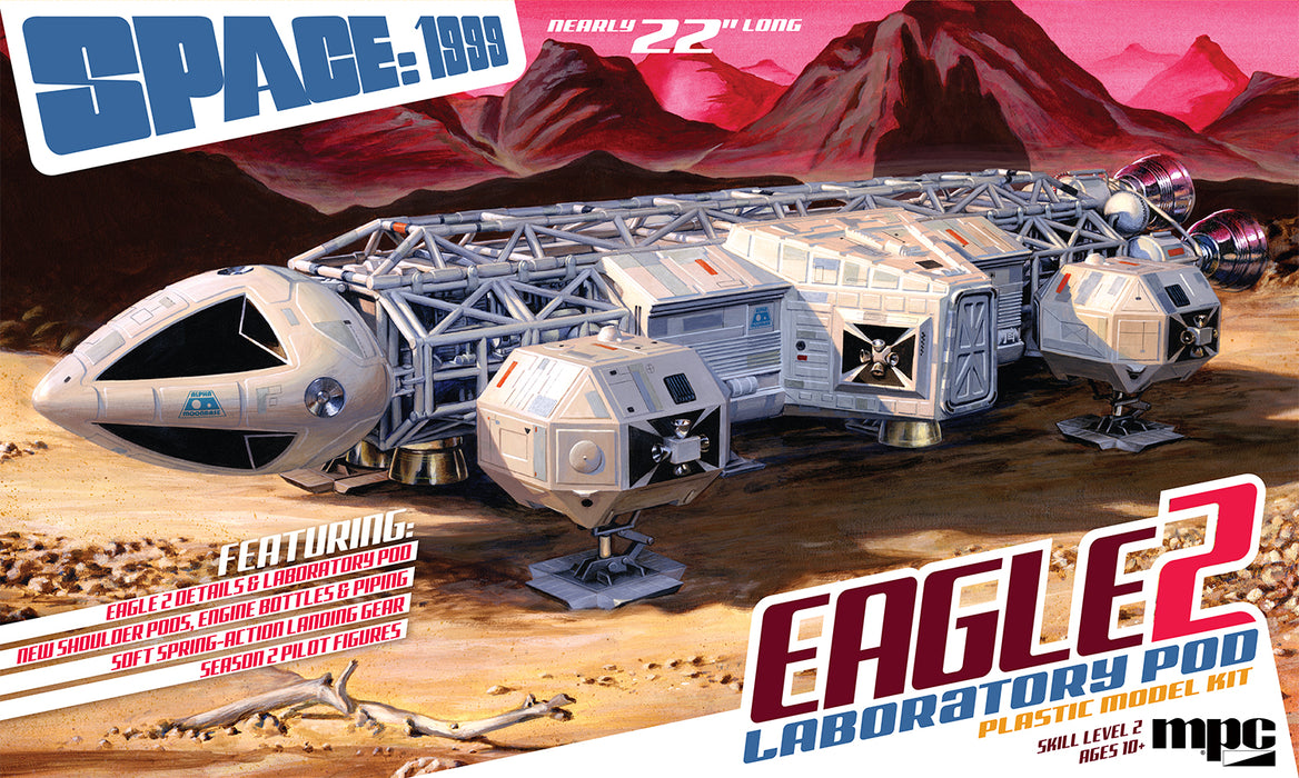 MPC Plastic Model Kits 923 1/48 Space:1999 Eagle II with Lab Pod Model Kit