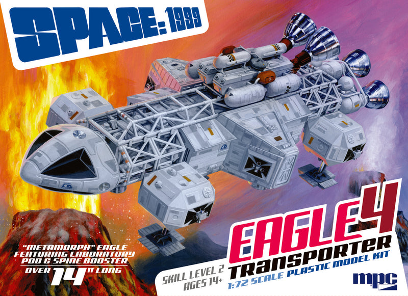 MPC Plastic Model Kits 979 1/72 Space:1999 Eagle 4 with Lab Pod Model Kit